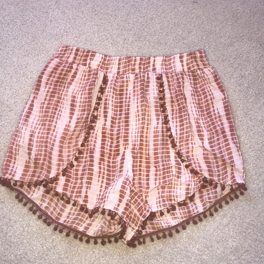 Flowy Tie Dye Shorts